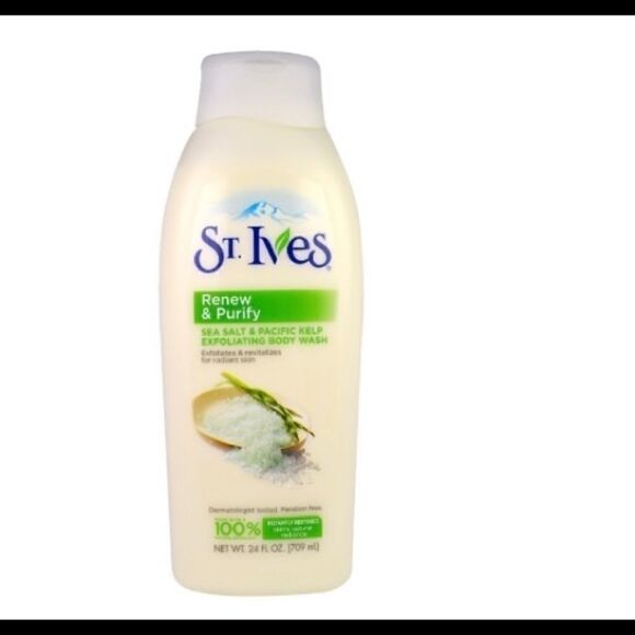 🛍ST .IVES Purifying Sea Salt Bady Wash 13.5FLOZ - Picture 1 of 6